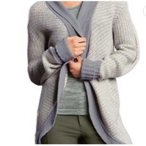 Athleta Sierra Wrap Cocoon Sweater